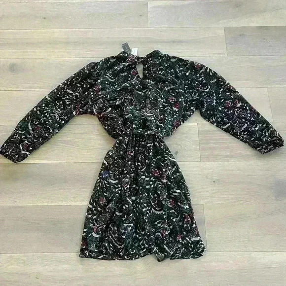 NWT Lane Bryant Cut Out Mock Neck Fit and Flare Dress Size 22 - Picture 10 of 11